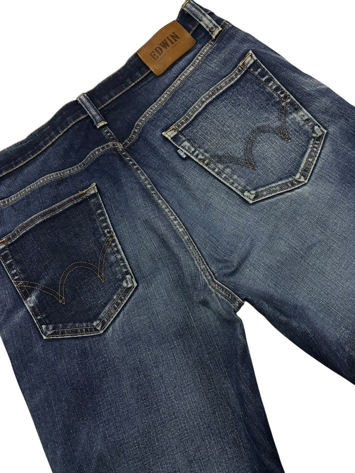 Edwin Vtg Edwin Japan 602 Distressed Jeans Size US 32 / EU 48 - 8 Thumbnail