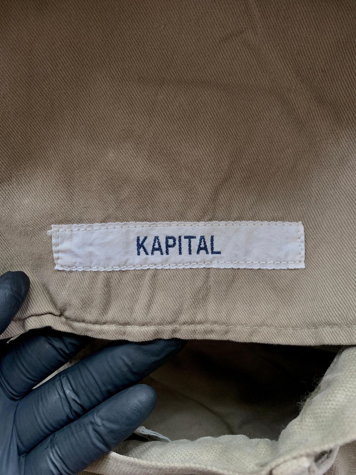 Kapital FREE TAX! 2000s Cargo Flared Military Pants Size US 29 - 9 Thumbnail