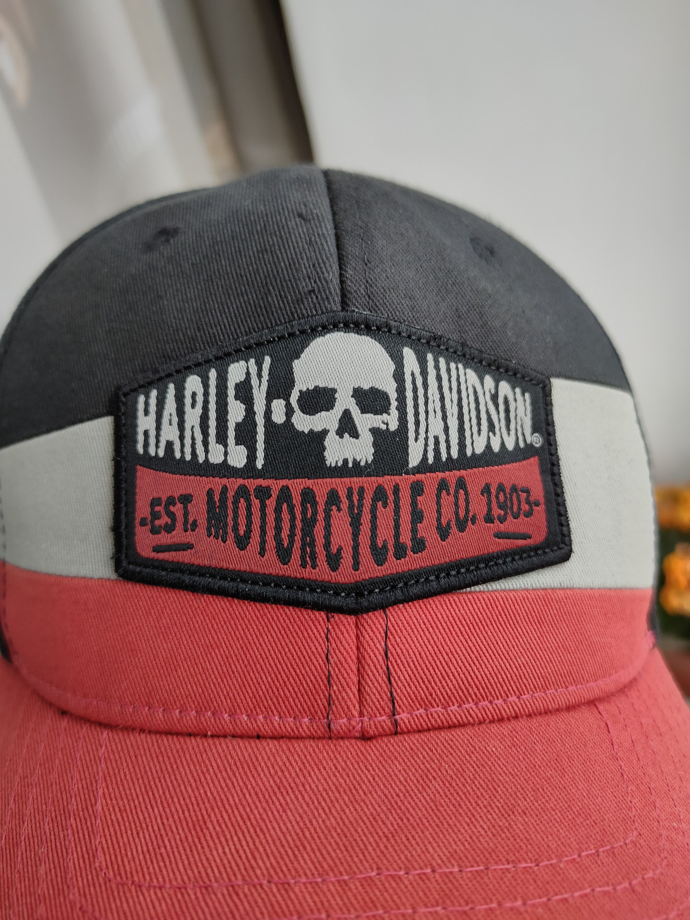 Harley Davidson Harley Davidson Cap by Flexfit band Harley Davidson hat S-M Size ONE SIZE - 11 Thumbnail
