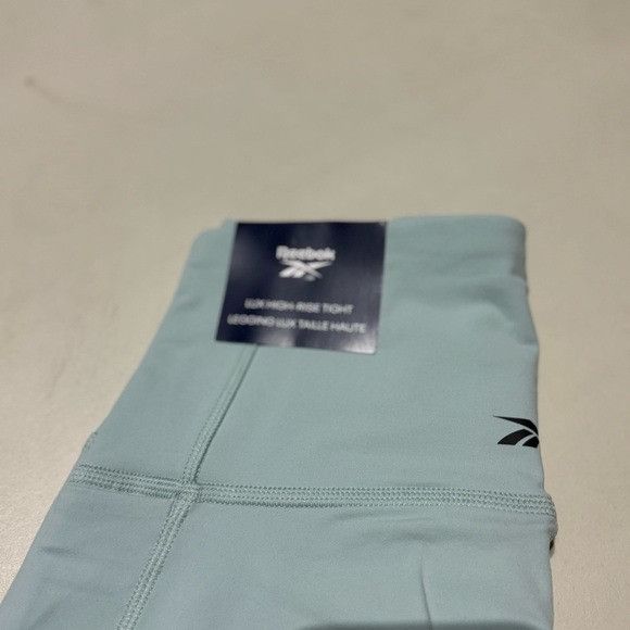Reebok NWT REEBOK LUX HIGH WAISTED GRAY LEGGINGS SZ MEDIUM M Size 24" / US 00 / IT 34 - 5 Thumbnail