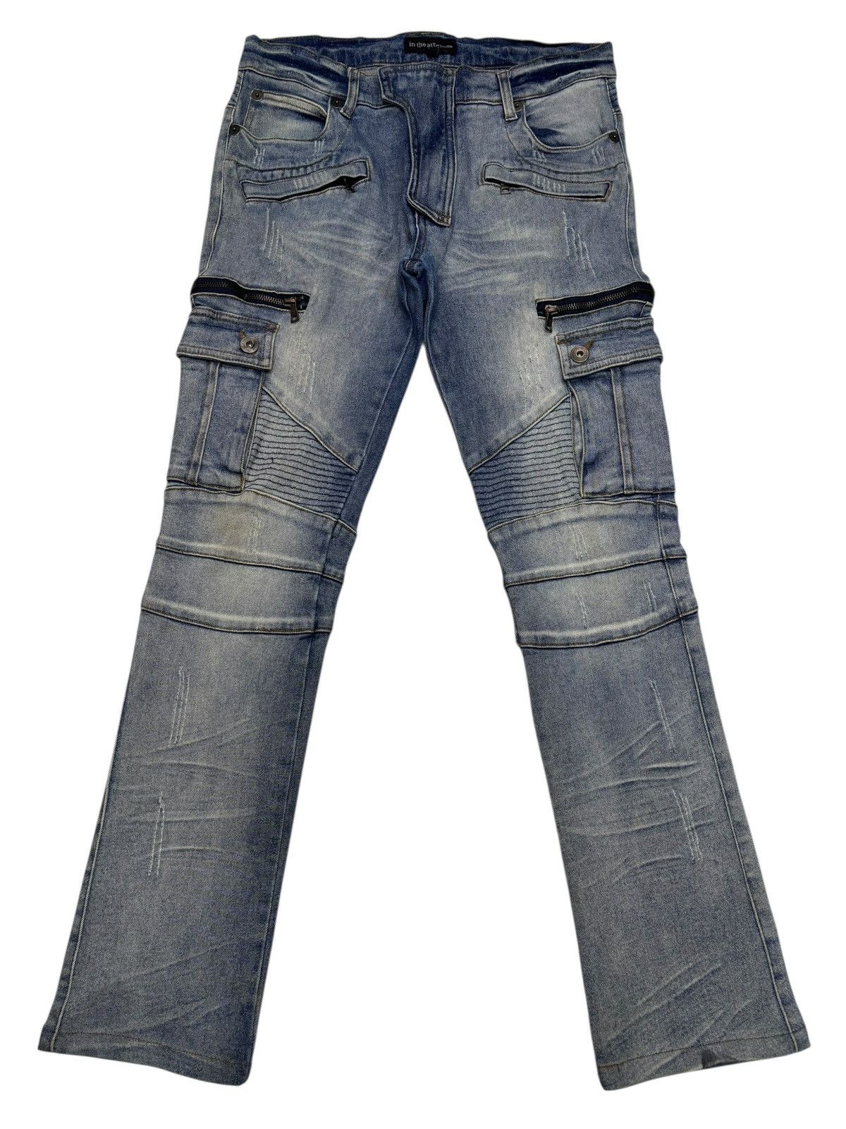 In The Attic IN THE ATTIC BIKER JEANS Size US 30 / EU 46 - 7 Thumbnail