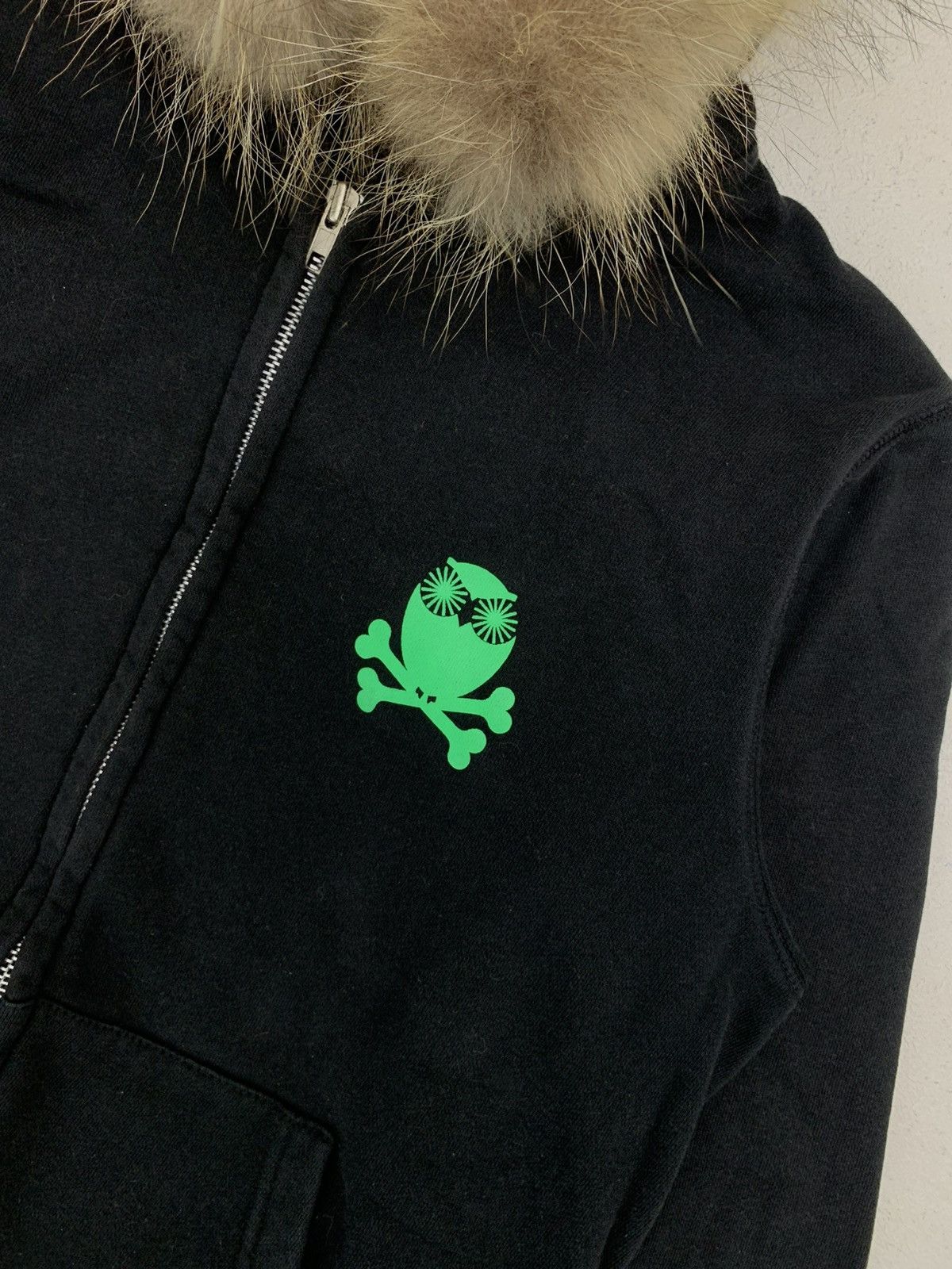 Japanese Brand OWL SKULL JAPANESE FUR ZIP HOODIE IFSIXWASNINE LGB STYLE Size US M / EU 48-50 / 2 - 6 Thumbnail