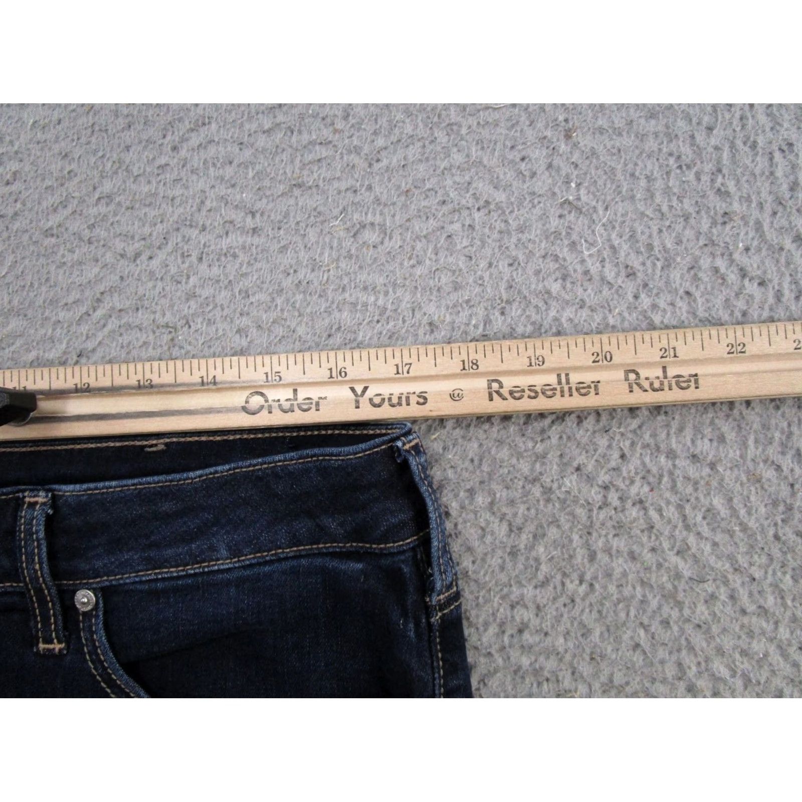 Silver Jeans Co. Silver Jeans Co Suki Kick Flare Blue Stretch Denim Jeans Size 34 Womens Size 24" / US 00 / IT 34 - 7 Thumbnail