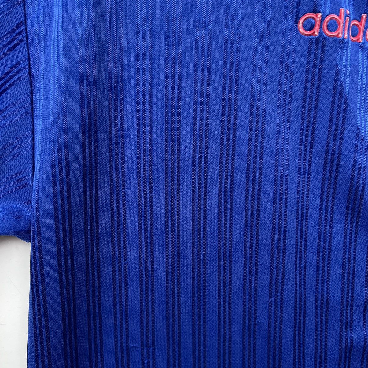 Adidas Vintage Adidas striped soccer 90s jersey shirt Size US XL / EU 56 / 4 - 6 Thumbnail