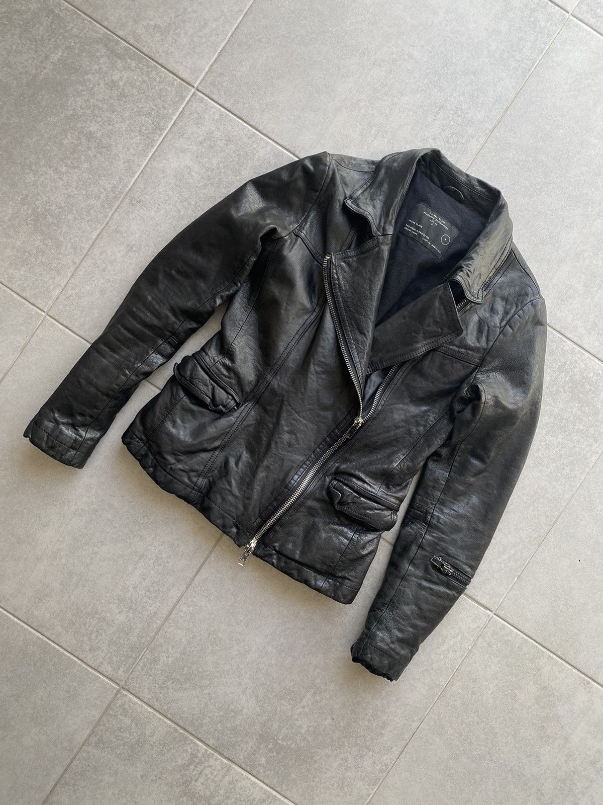 Allsaints Allsaints Leather Jacket Size S / US 4 / IT 40 - 14 Thumbnail
