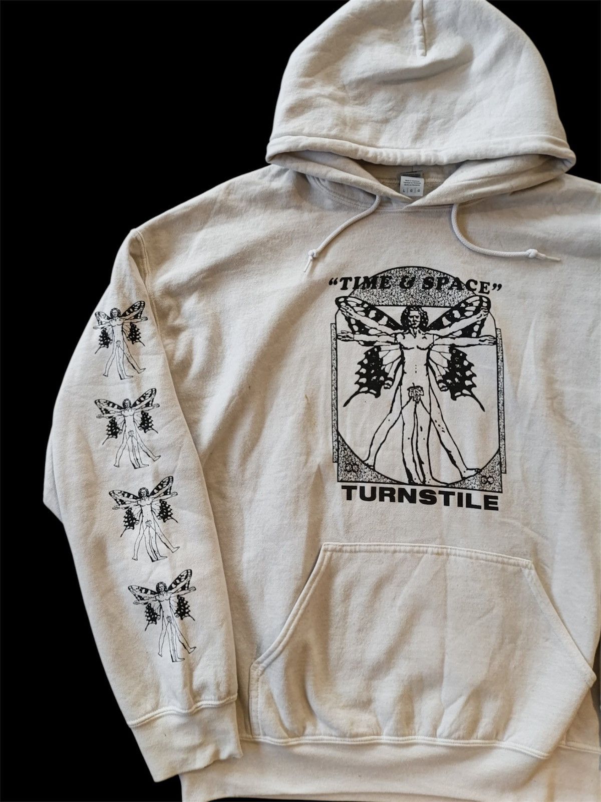 Band Tees OG Turnstile 2018 Time & Space Hoodie Size US L / EU 52-54 / 3 - 3 Thumbnail
