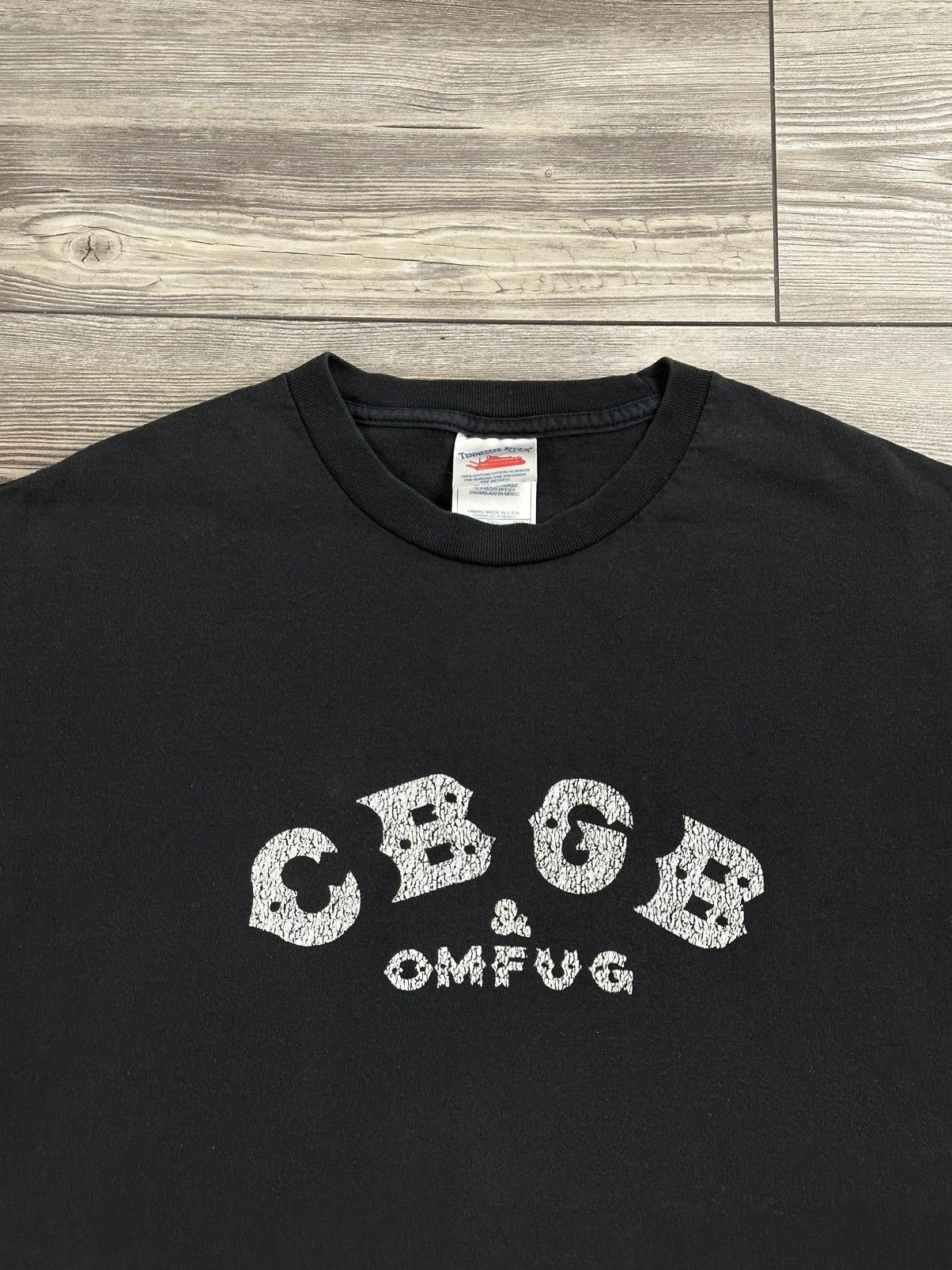 Band Tees Vintage Y2K CBGB & OMFUG Music Club Band T Shirt Size US L / EU 52-54 / 3 - 2 Thumbnail