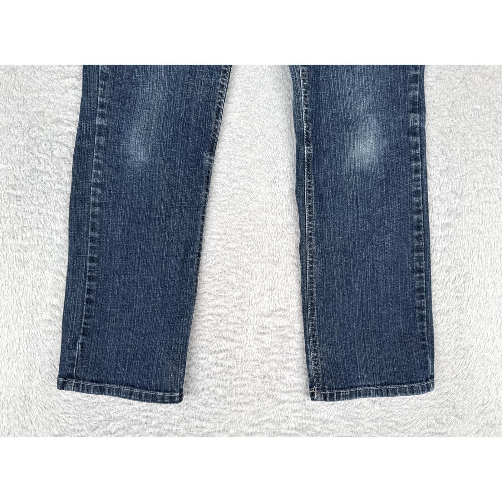 Faded Glory Faded Glory Jeans Womens Bootcut 6P Blue Stretch Denim 28x28 Low Rise Pocket 5-Pocket Womens Jeans Mens? Size 28" / US 6 / IT 42 - 2 Thumbnail