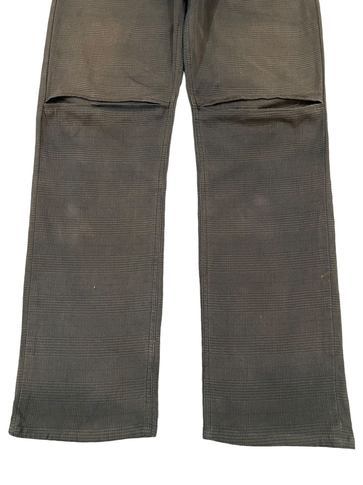 Lee Vintage Lee Rider Zippers Punk Bondage Style Plaid Pants Size US 33 - 3 Thumbnail