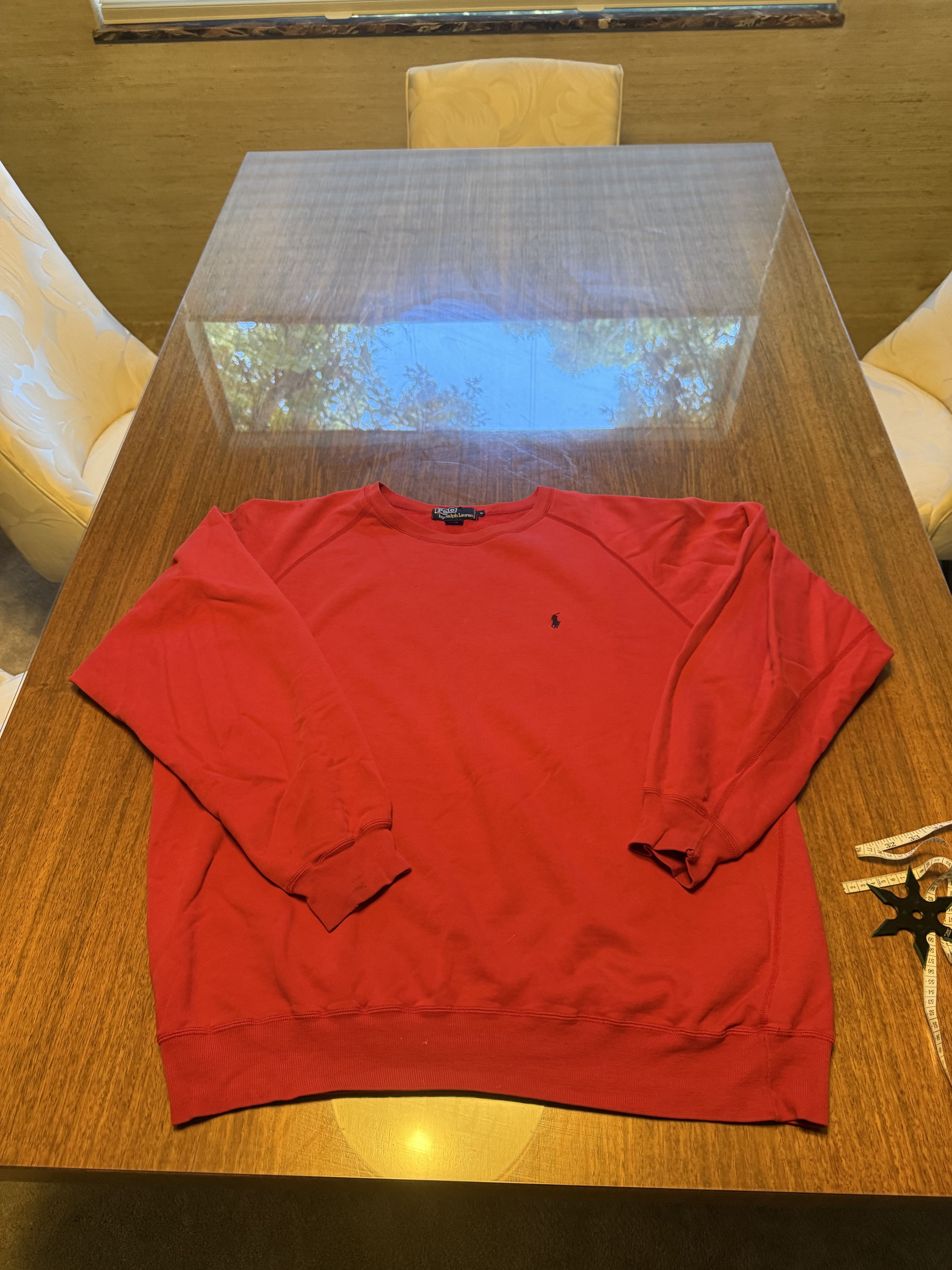 Polo Ralph Lauren Polo Red Crewneck Size US XL / EU 56 / 4 - 1 Thumbnail