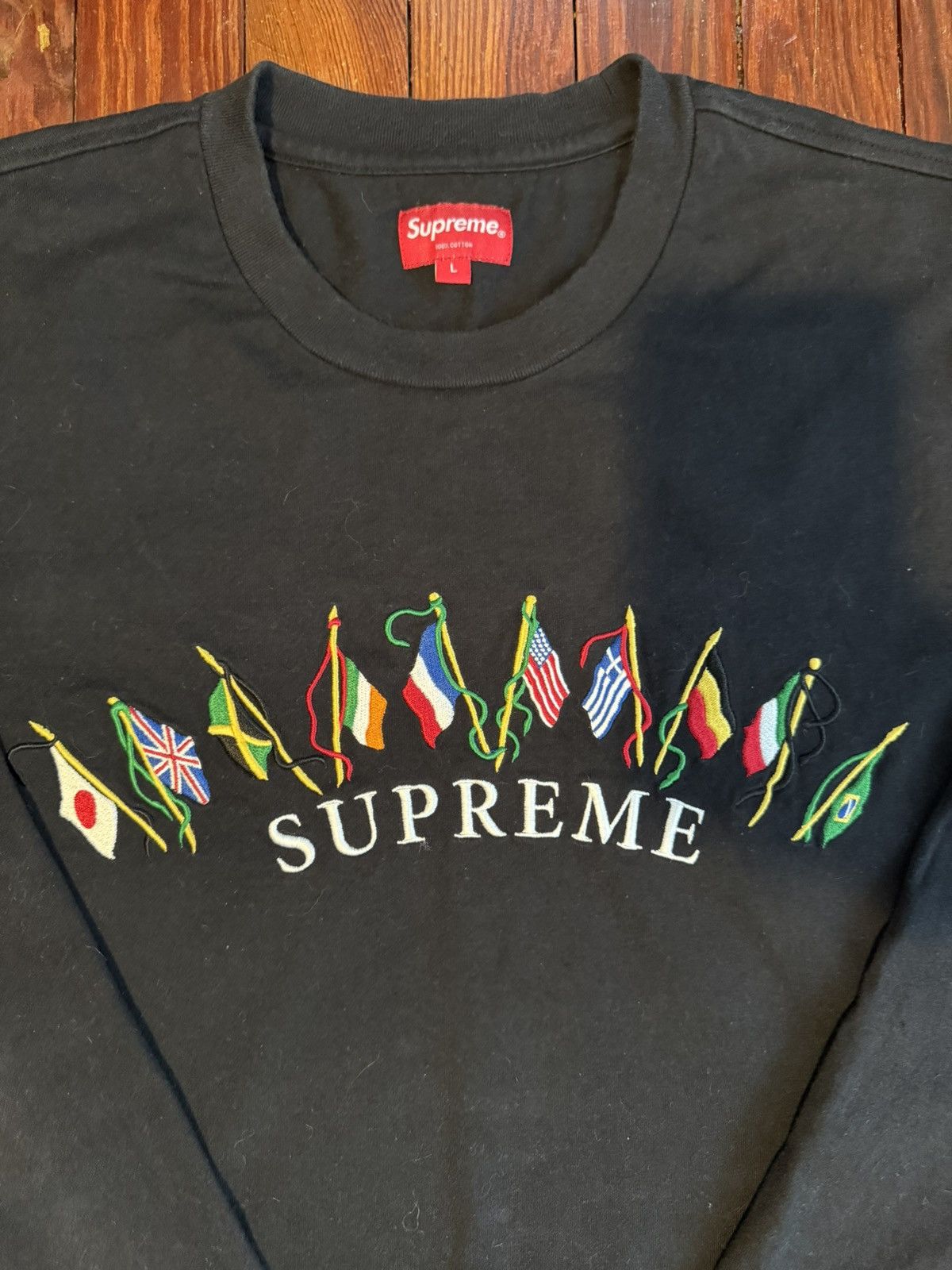 Supreme Supreme Flags L/S Top Size US L / EU 52-54 / 3 - 2 Thumbnail