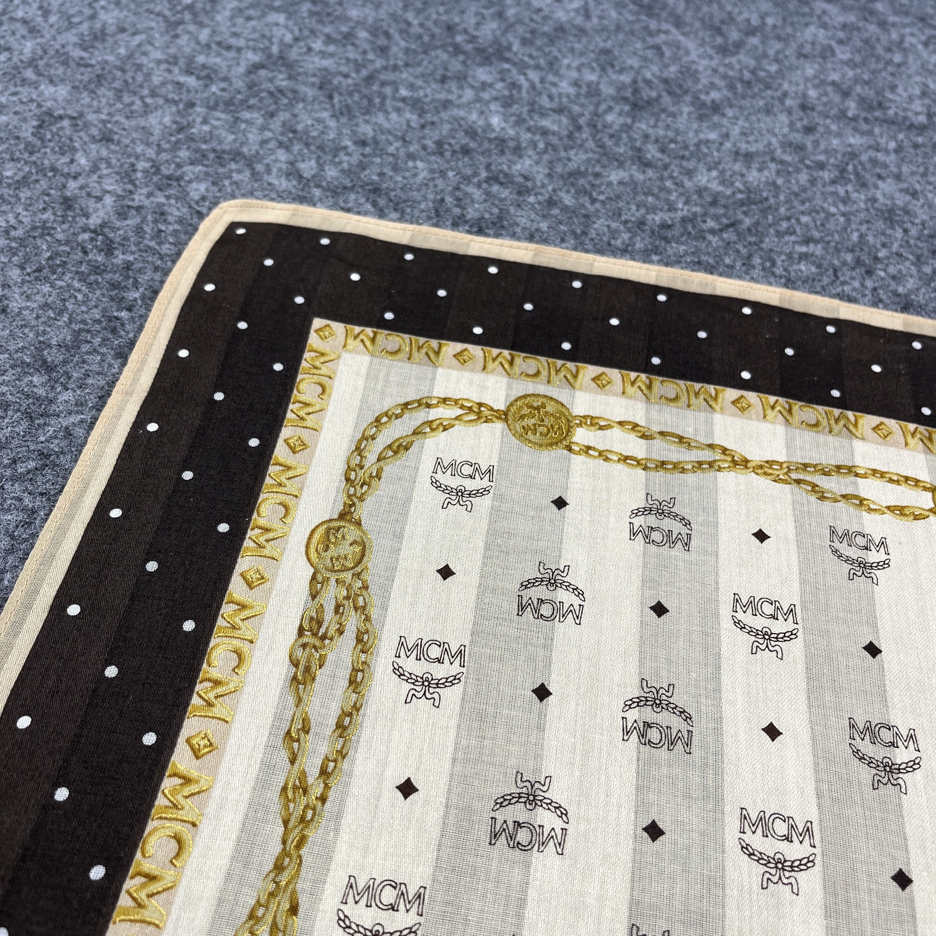 MCM MCM Handkerchief / Bandana / Neckerchief B1017 Size ONE SIZE - 6 Thumbnail