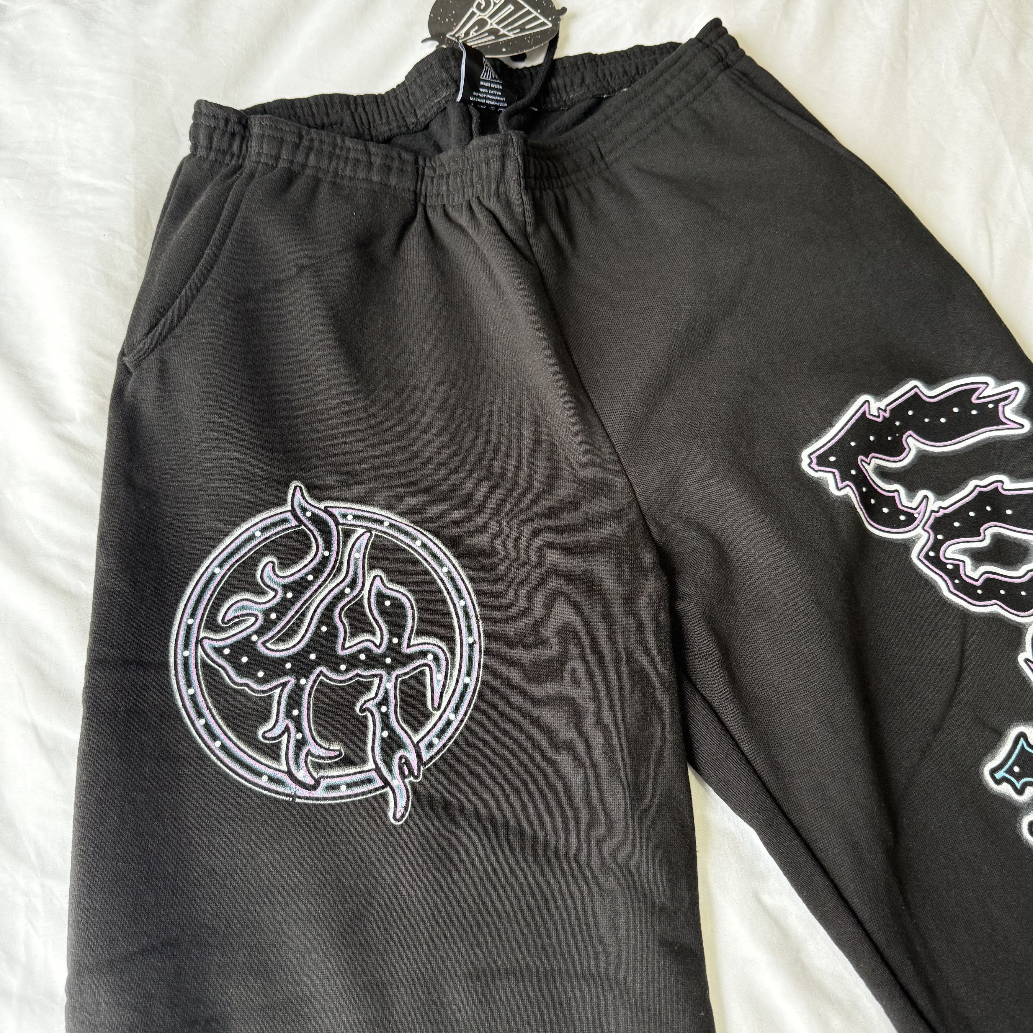 Lost hills NWT Lost Hills Black Logo Sweatpants/Joggers NWT Size US 34 / EU 50 - 3 Thumbnail