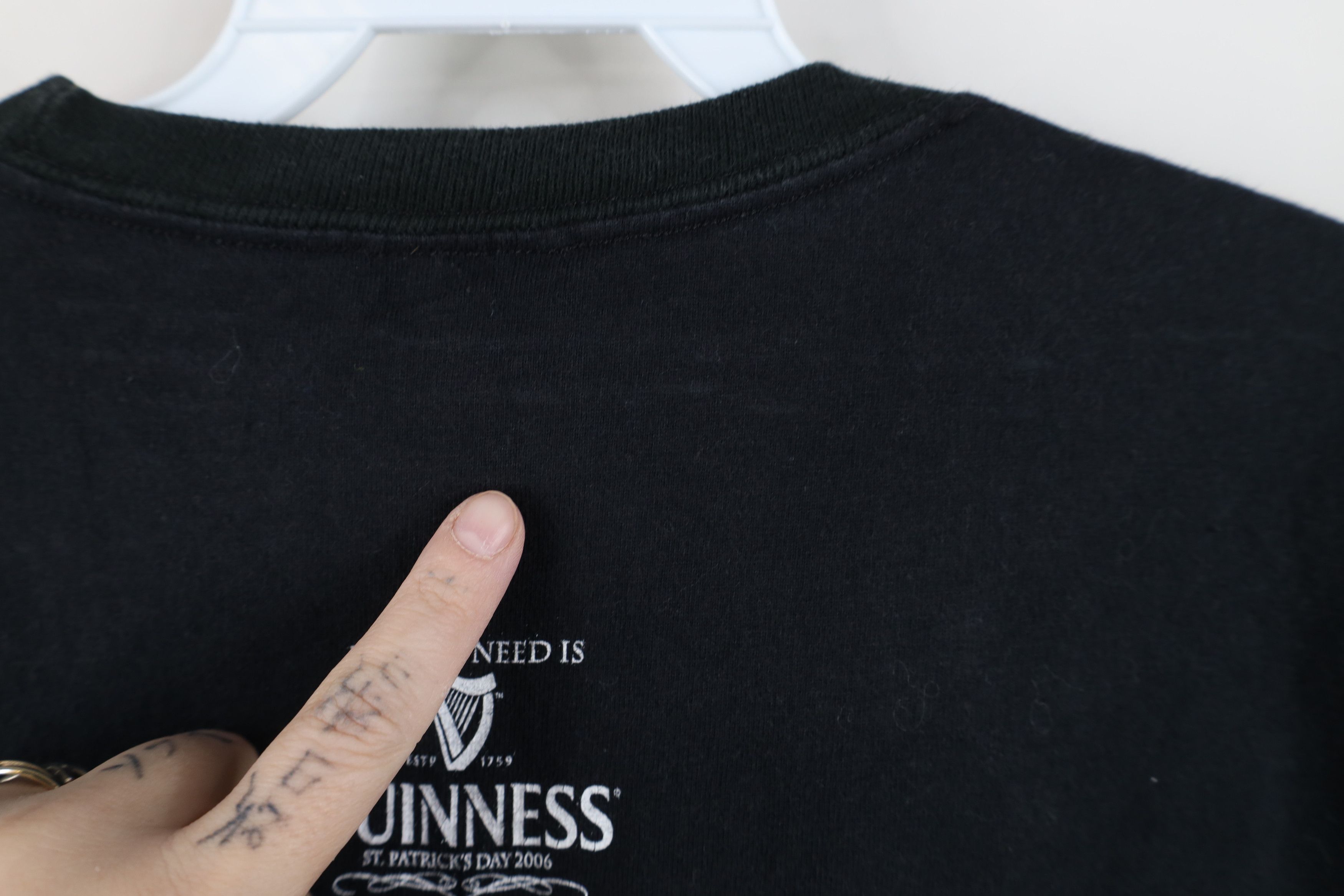 Vintage Vintage Y2K 2006 Guinness Beer Irish Beer T-Shirt Black Size US M / EU 48-50 / 2 - 10 Thumbnail