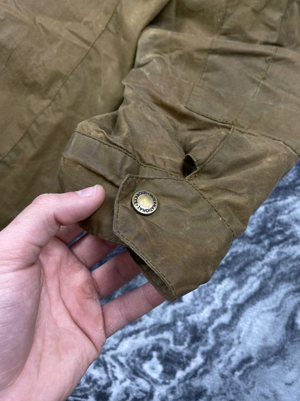 Barbour Vintage Barbour International Duke Wax Jacket Men Size 2XL Size US XXL / EU 58 / 5 - 17 Thumbnail