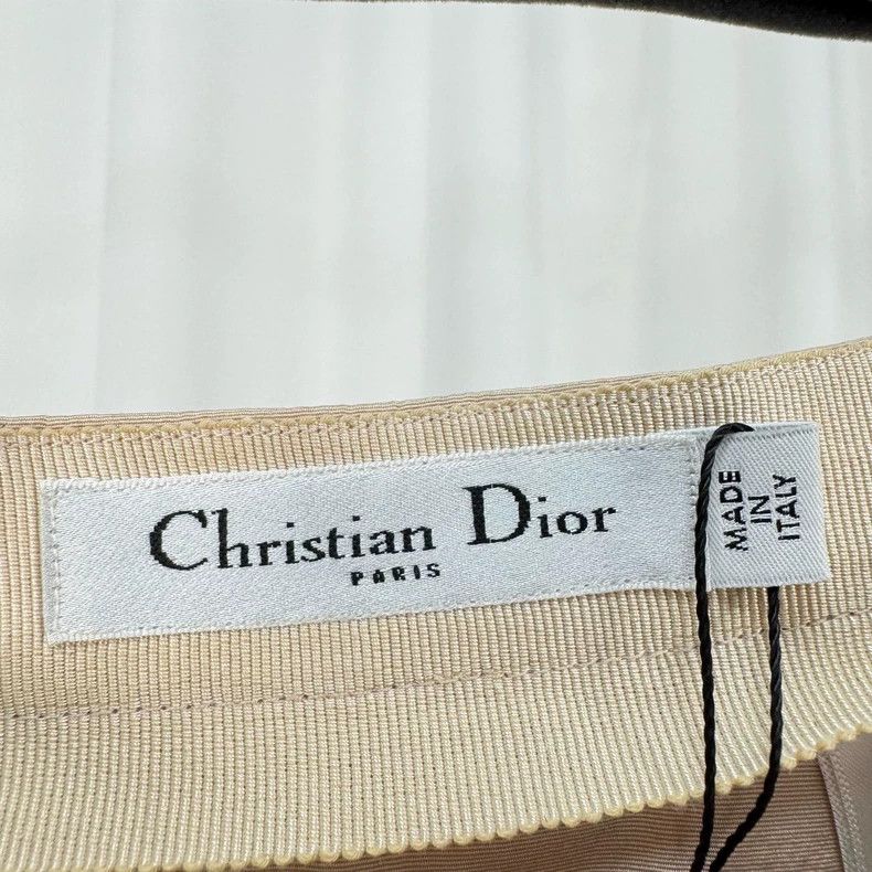 Dior Dior Lotus-coloured silk skirt Size 24" / US 00 / IT 34 - 5 Thumbnail