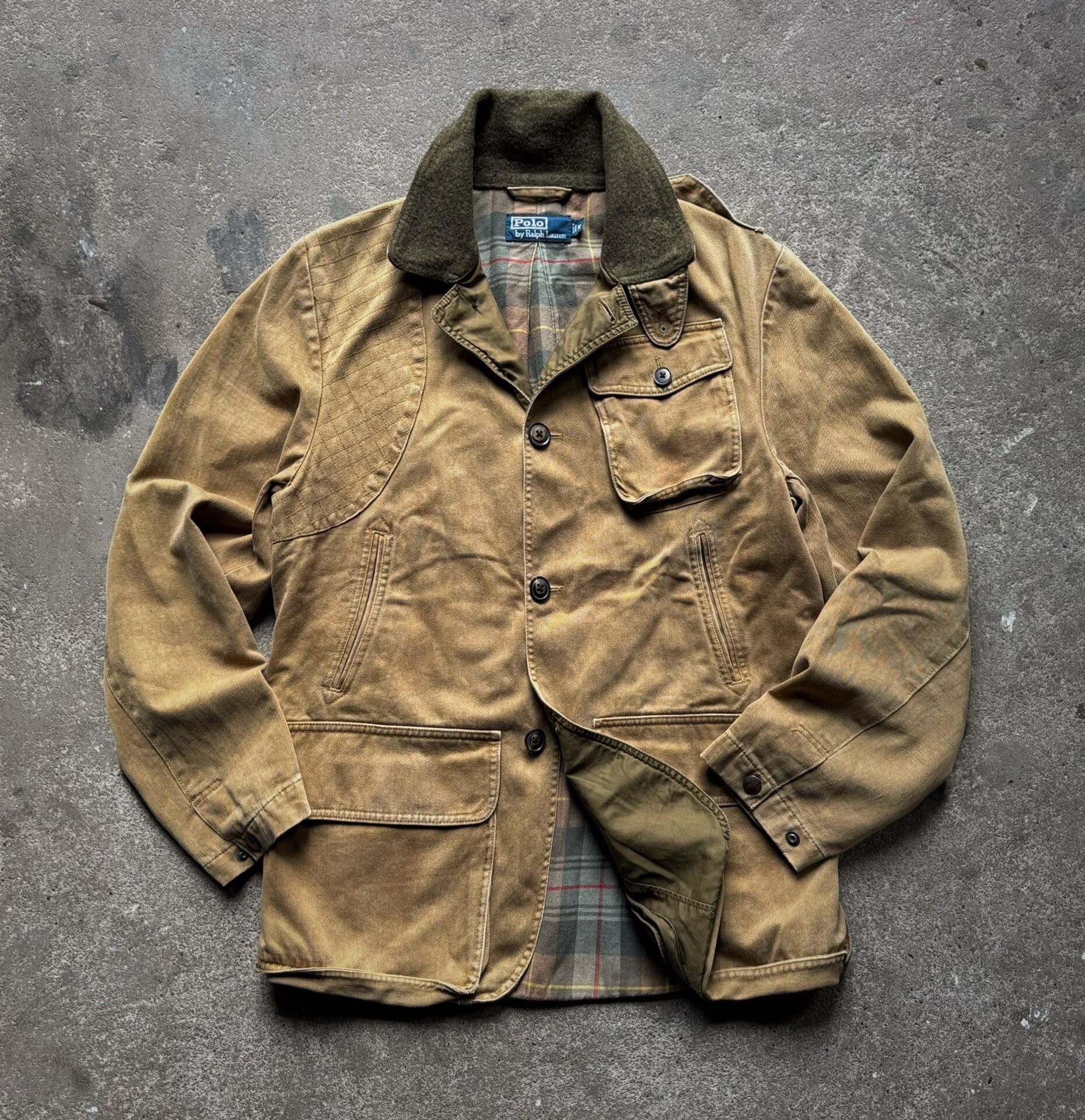 Vintage Vintage Ralph Lauren Field Jacket Size US M / EU 48-50 / 2 - 1 Thumbnail