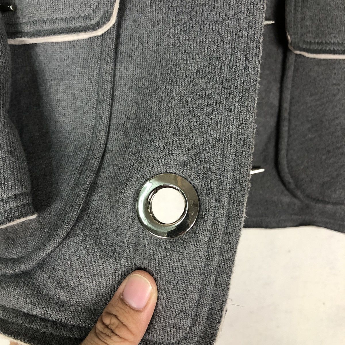 Japanese Brand 🔥Cropped Biker Jacket Double Standard Clothing Japan Size US M / EU 48-50 / 2 - 17 Thumbnail