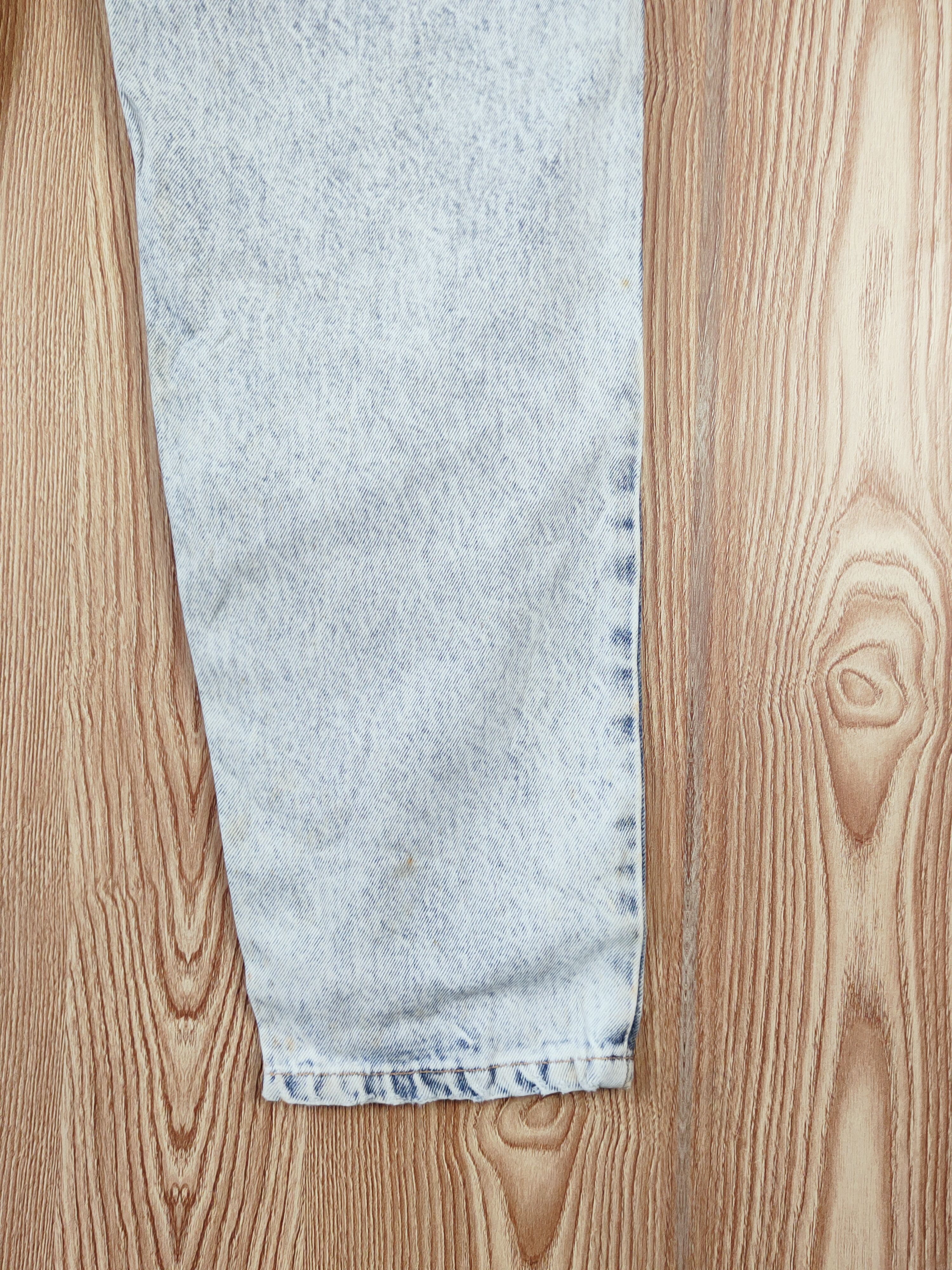 Edwin Edwin vintage Blue Distressed Ripped Jeans #W602 Size 30" / US 8 / IT 44 - 12 Thumbnail