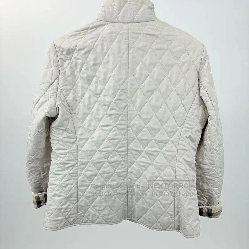 Burberry Burberry Beige Quilted Cotton Jacket for Women. Size M / US 6-8 / IT 42-44 - 2 Thumbnail