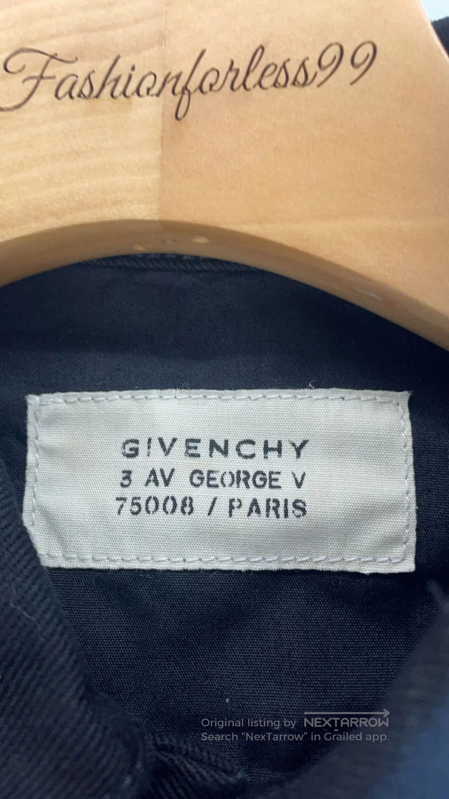 Givenchy Givenchy Letter Print Denim Jacket. Size US M / EU 48-50 / 2 - 3 Thumbnail