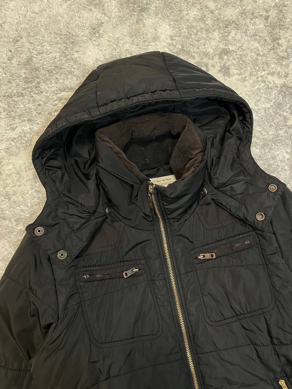 Diesel Vintage Diesel Jacket Men’s 90s Rare Heavy Jacket Hooded Size US S / EU 44-46 / 1 - 2 Thumbnail