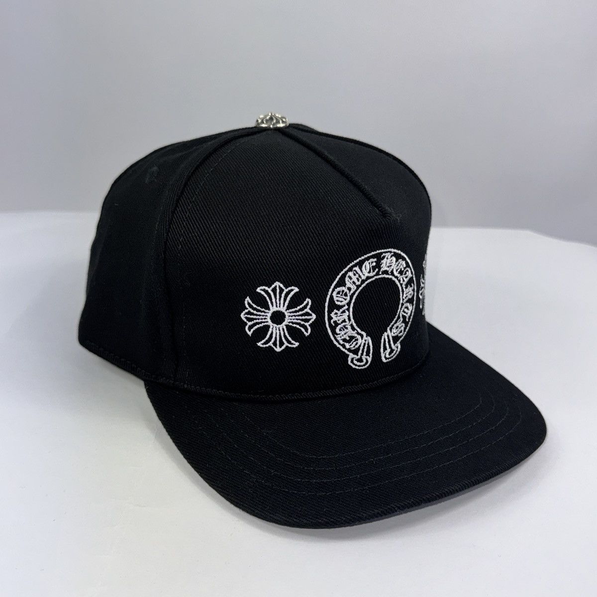 Chrome Hearts HORSESHOE CROSS LOGO EMBROIDERED BASEBALL CAP Size ONE SIZE - 2 Thumbnail