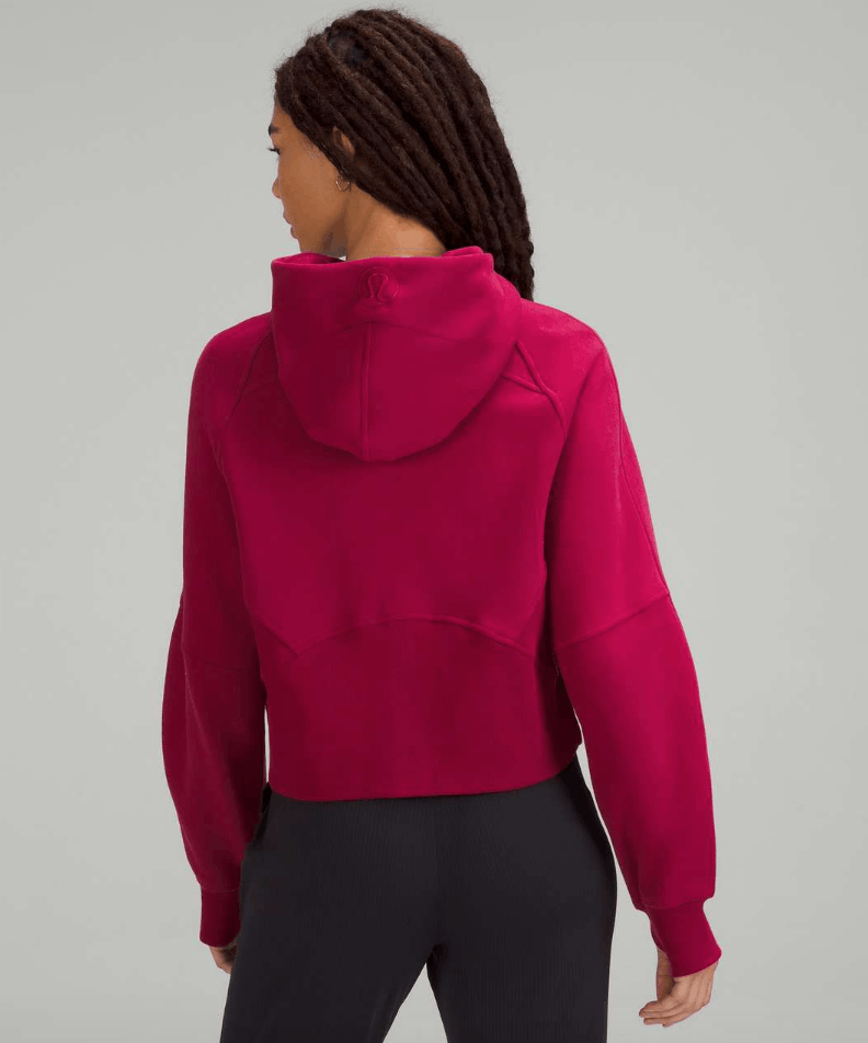 Lululemon XS/S Lululemon Scuba Oversized Hoodie Pomegranate Sweatshirt Size XS / US 0-2 / IT 36-38 - 2 Thumbnail