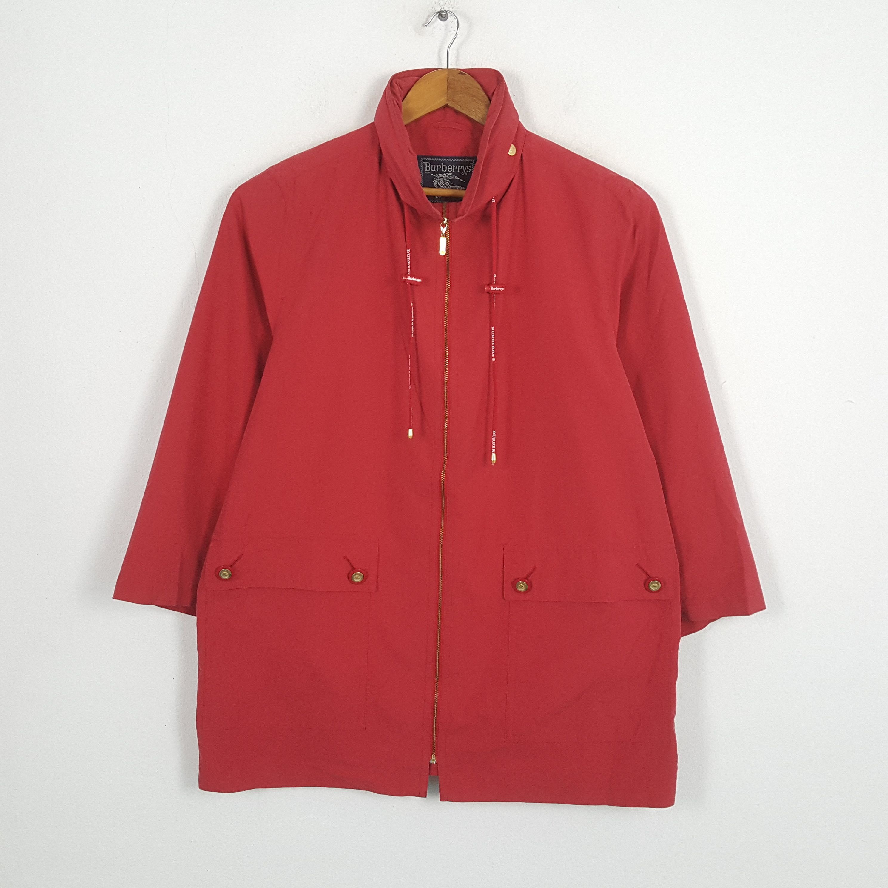 Burberry × Vintage Vintage BURBERRYS Fashion Brand Style Jacket Size US L / EU 52-54 / 3 - 3 Thumbnail