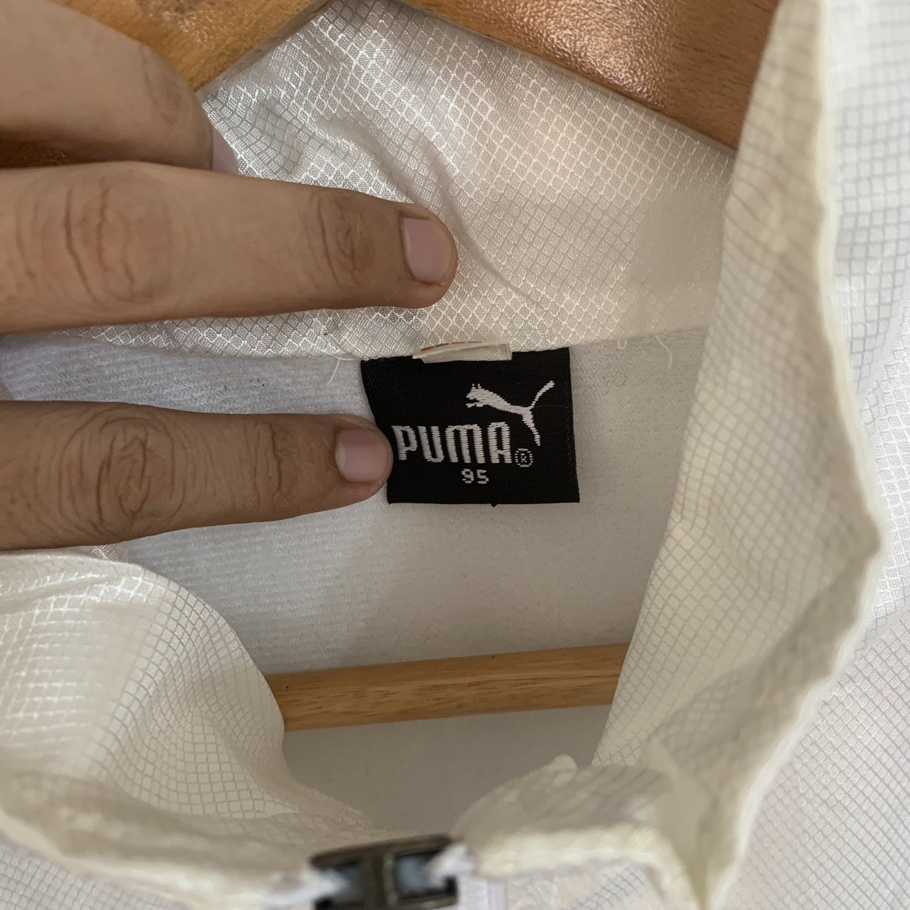Puma Vintage Side tape puma windbreaker jacket XXL Size US XXL / EU 58 / 5 - 4 Thumbnail