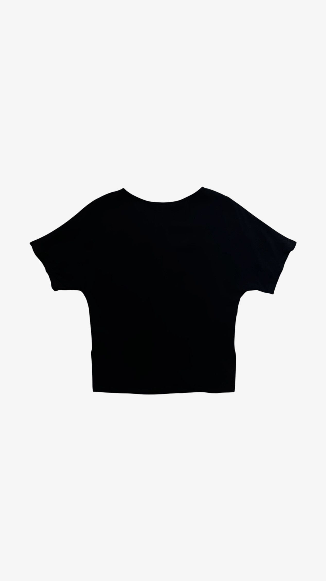 Valentino Vintage Y2K Women's Valentino Black Short Sleeve Top BNWT Size M / US 6-8 / IT 42-44 - 1 Thumbnail