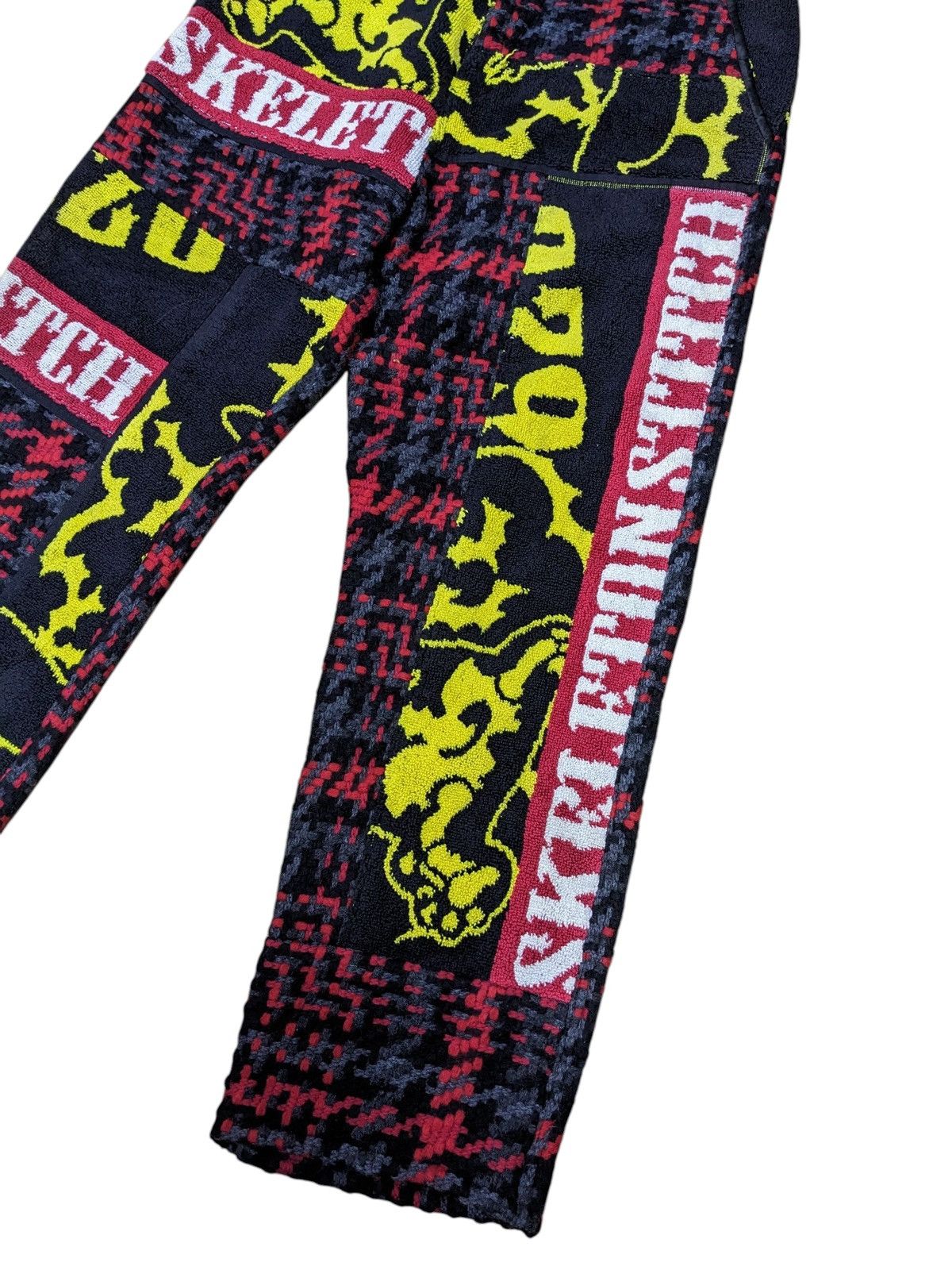 Disney Disney Skeleton Stitch Patchwork Pant Size US 30 / EU 46 - 4 Thumbnail
