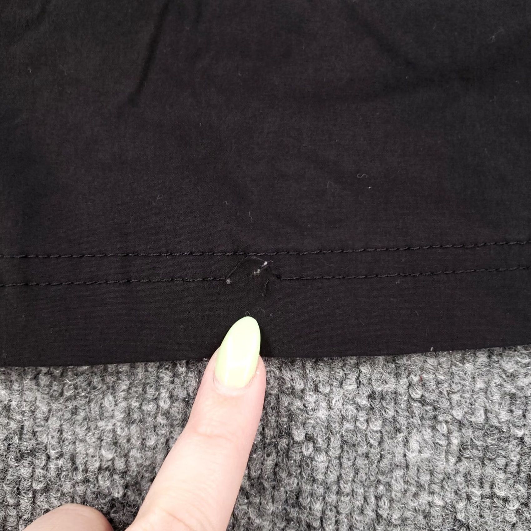 Eddie Bauer Eddie Bauer Skort Womens 8 Black Horizon Mini Nylon Stretch Hiking Outdoor Size 30" / US 8 / IT 44 - 3 Thumbnail