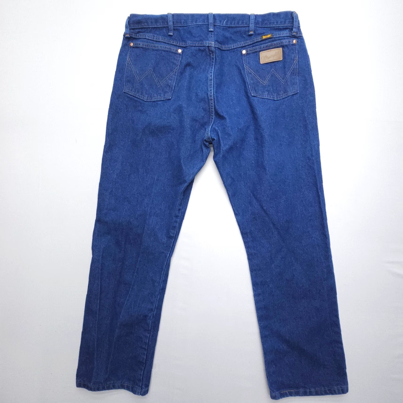 Wrangler Wrangler Jeans Cowboy Cut Prewashed Indigo Dark Wash Heavy 42 x 30 Mens Size US 42 / EU 58 - 2 Thumbnail