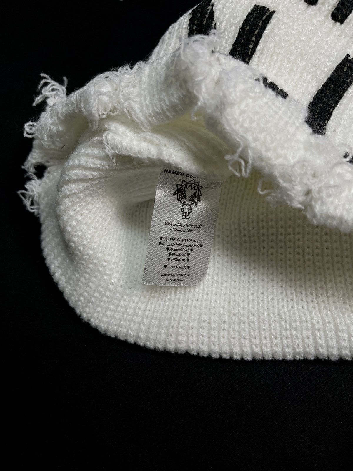 Named Collective Rare Named Collective Graffiti Graphic Design No Cuff Beanie Size ONE SIZE - 6 Thumbnail