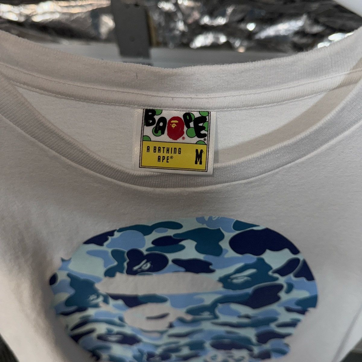 Bape BAPE | ABC CAMO BIG APE HEAD TEE MENS Size US M / EU 48-50 / 2 - 3 Thumbnail