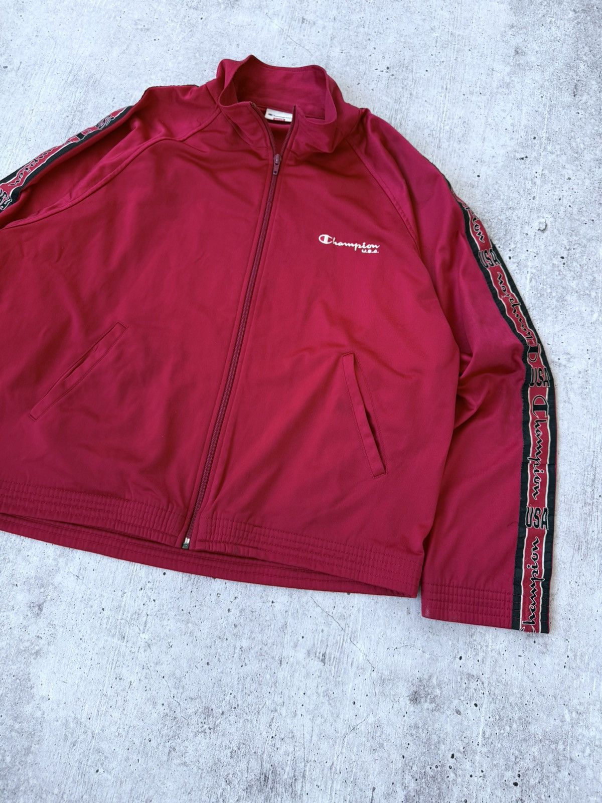 Champion × Vintage Champion Vintage Zip Track Jacket Size US M / EU 48-50 / 2 - 8 Thumbnail
