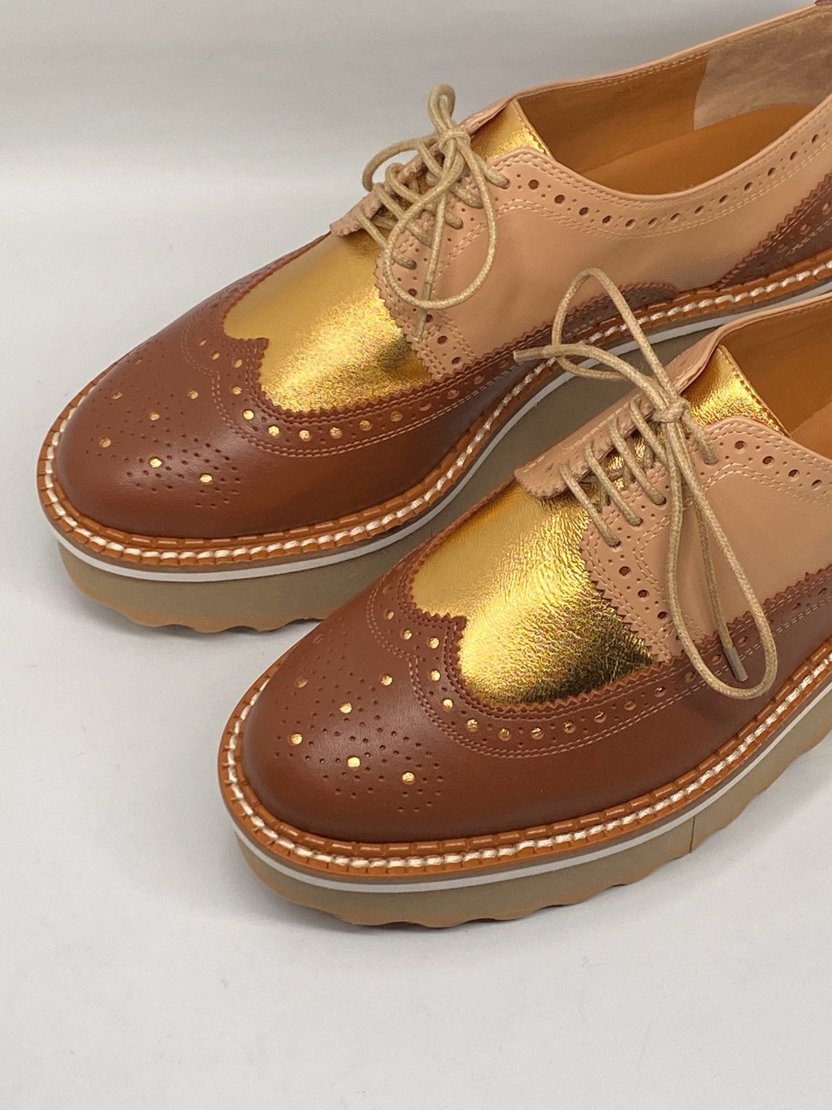 Robert Clergerie Clergerie Balma Leather Derbys size 38.5 Size US 8.5 / IT 38.5 - 5 Thumbnail
