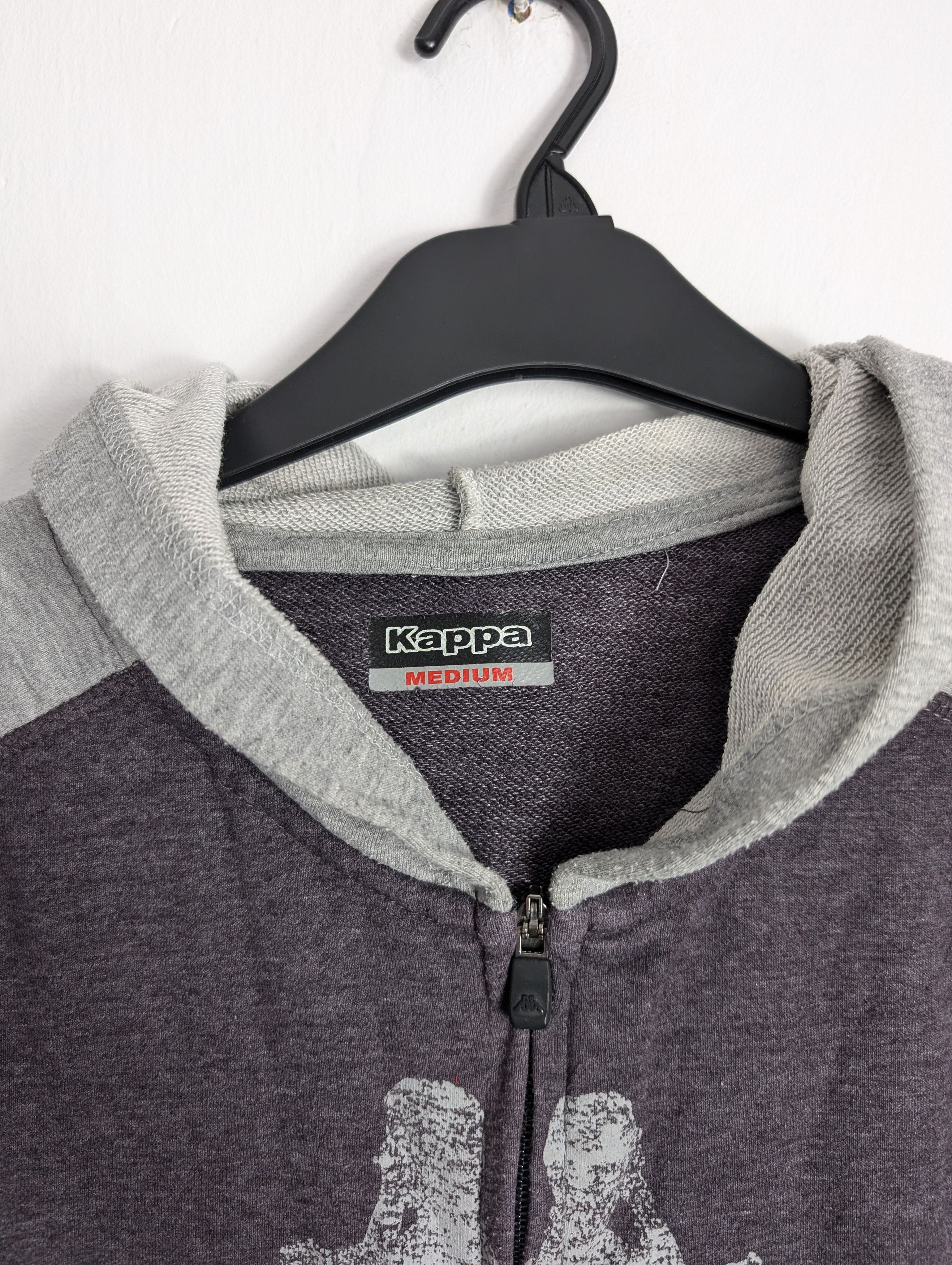 Kappa × Vintage Kappa Full Zip Hoodie Sweatshirt Italy Tracksuit Vintage Size US M / EU 48-50 / 2 - 3 Thumbnail