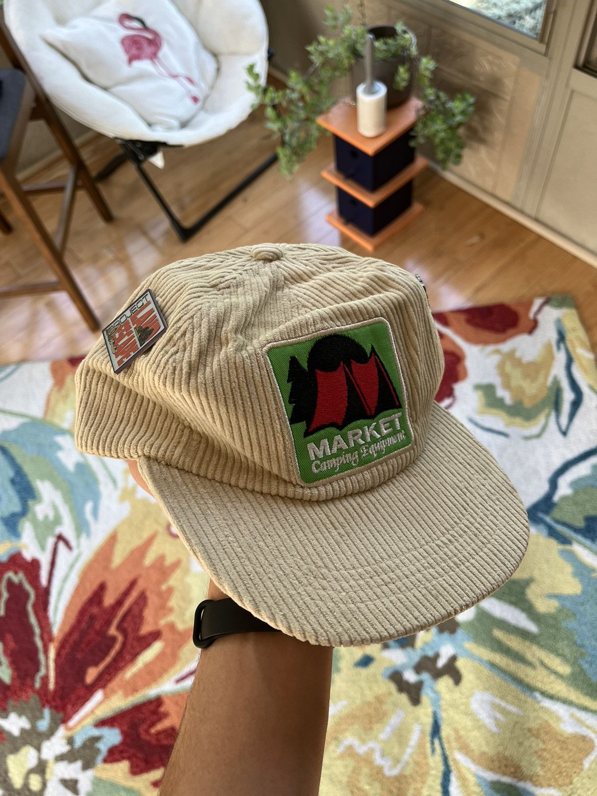 Market Land Escape 6 Panel Cord Hat