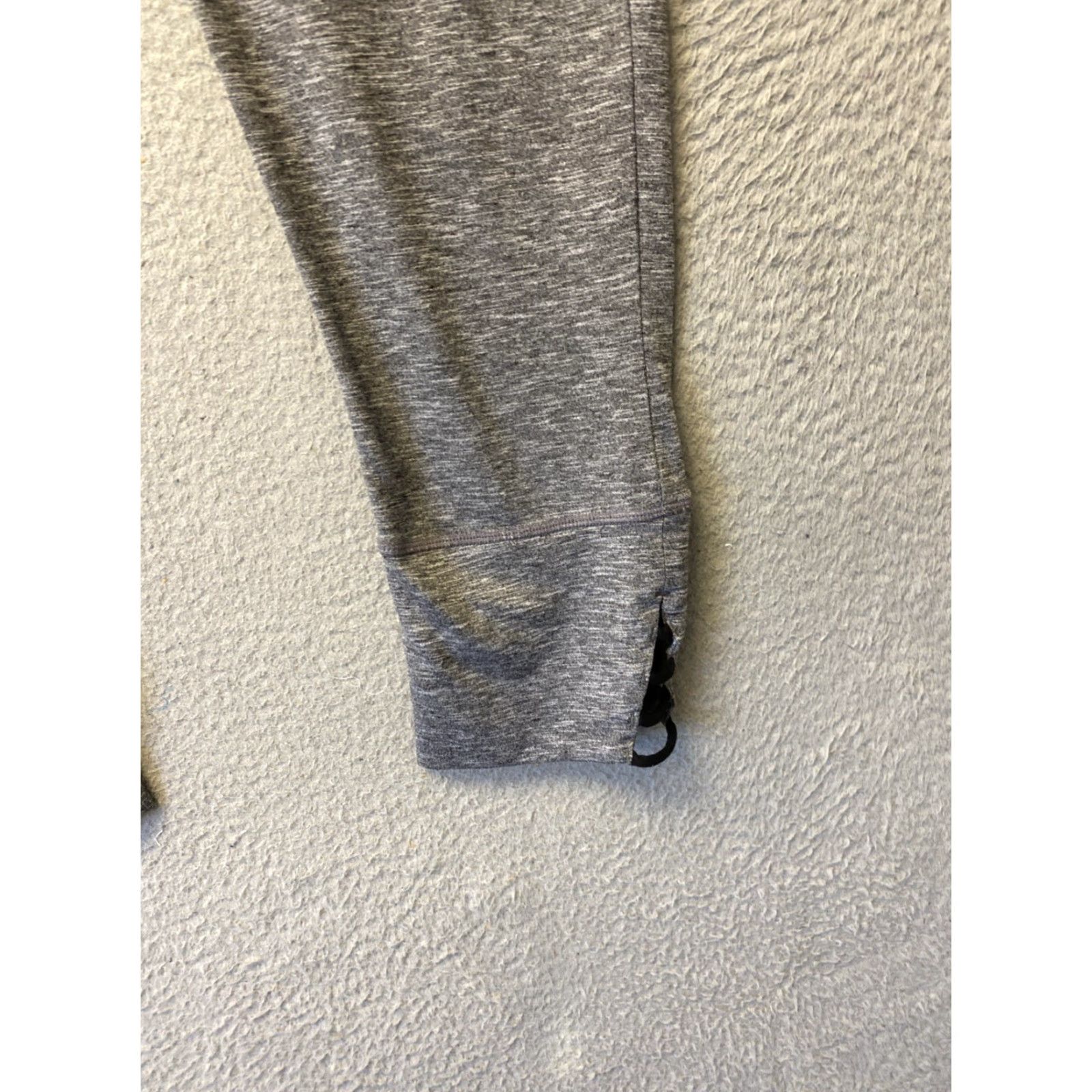 Prana VINTAGE prAna Capri Pants Women's L Gray Activewear Yoga Running Gym Training Size 36" / US 14 / IT 50 - 2 Thumbnail