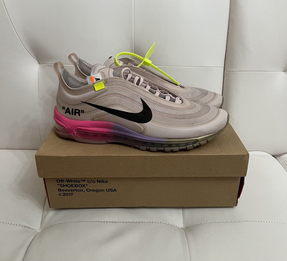 Nike × Off-White Serena Williams x Off-White x Nike Air Max 97 Queen 10.5 Size US 10.5 / EU 43-44 - 1 Thumbnail