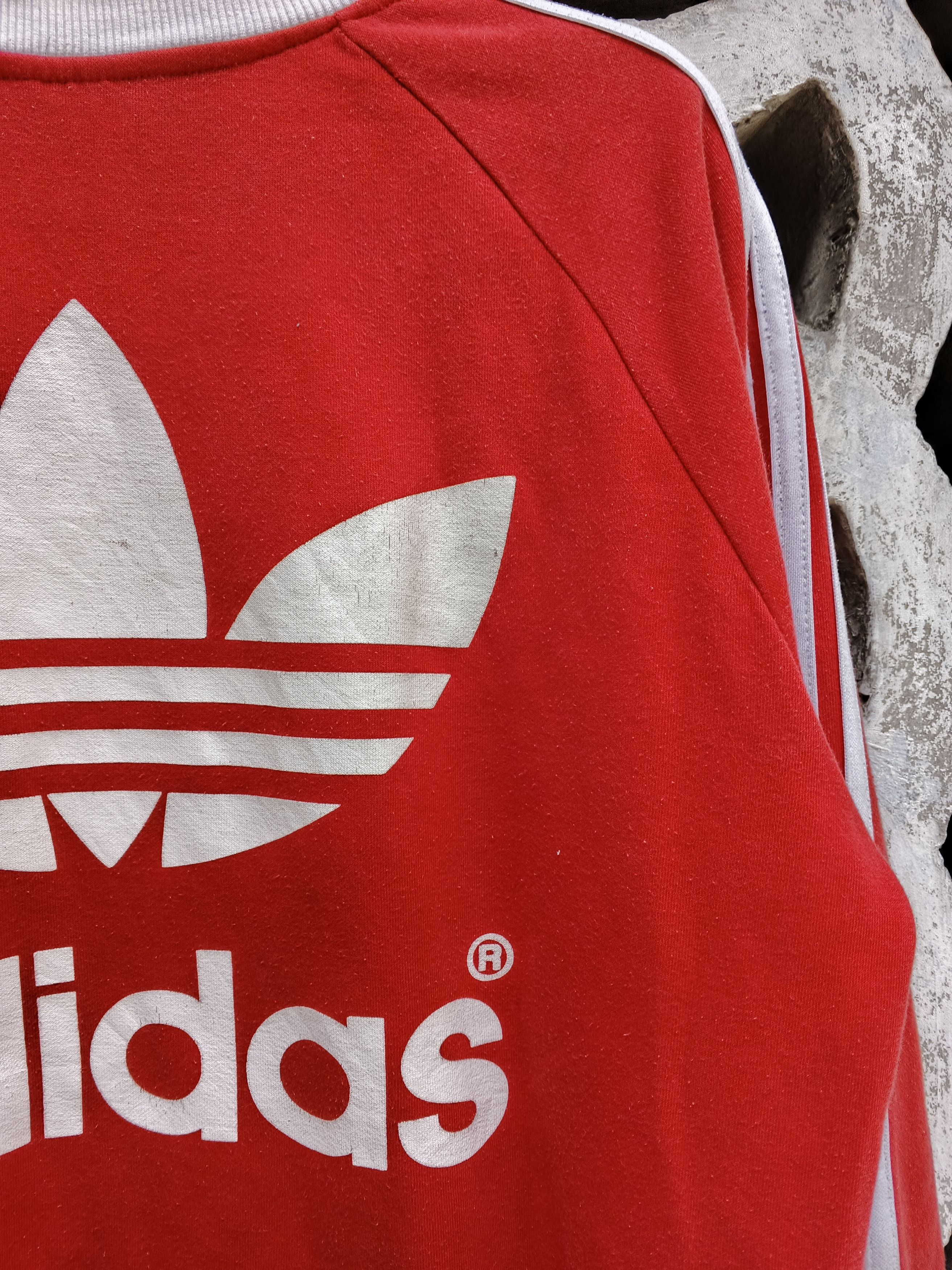 Adidas × Vintage Vintage Adidas Big Logo Size US L / EU 52-54 / 3 - 7 Thumbnail