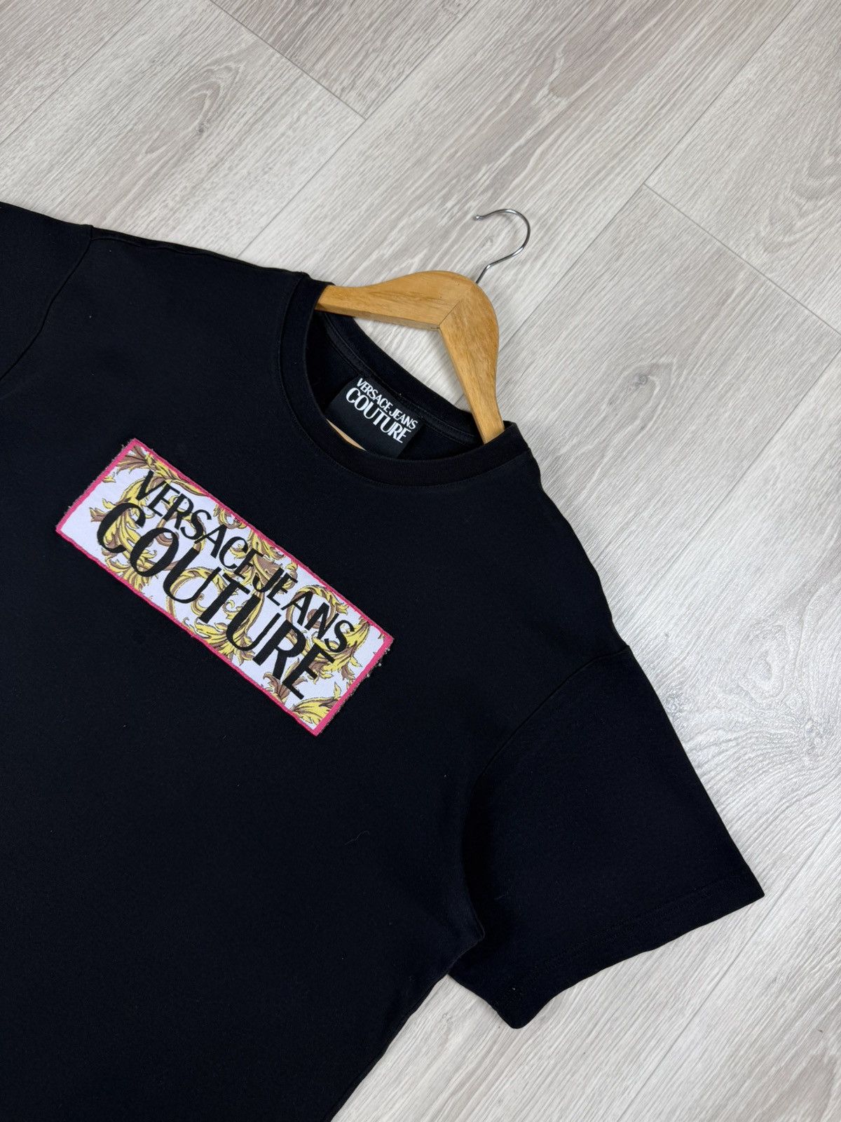 Versace Jeans Couture Versace Jeans Couture Big Logo Men's T-Shirt Size XL Size US XL / EU 56 / 4 - 2 Thumbnail