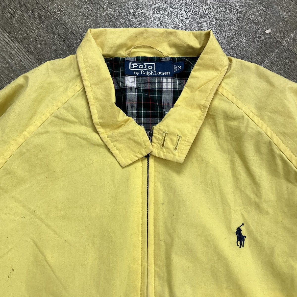 Polo Ralph Lauren Vintage Polo Ralph Lauren Plaid Tartan Harrington Jacket Size US M / EU 48-50 / 2 - 5 Thumbnail