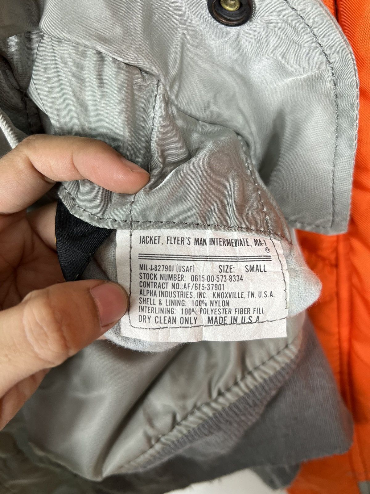 Alpha Industries 🔥 VINTAGE RIOT RIOT AFFA ALPHA MA-1 BOMBER JACKET Size US S / EU 44-46 / 1 - 16 Thumbnail