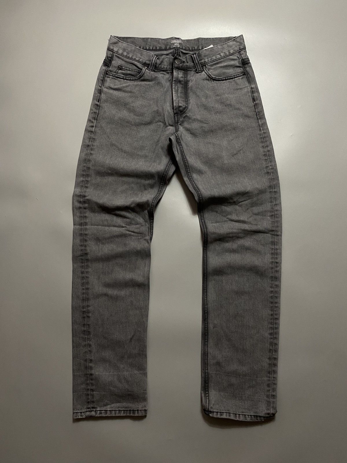 Carhartt Wip Carhartt vintage graphite jeans denim pants Size US 32 / EU 48 - 1 Thumbnail