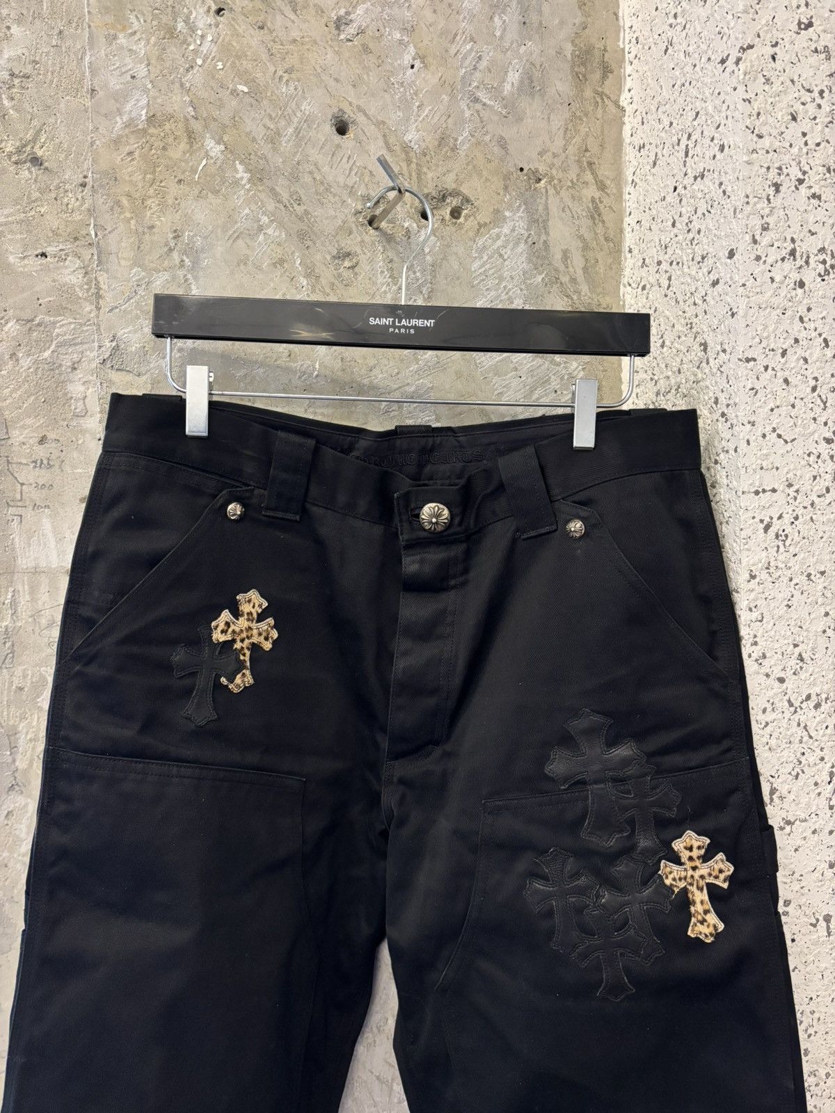 Chrome Hearts Chrome hearts chino Pants leopard patches Size US 34 / EU 50 - 3 Thumbnail