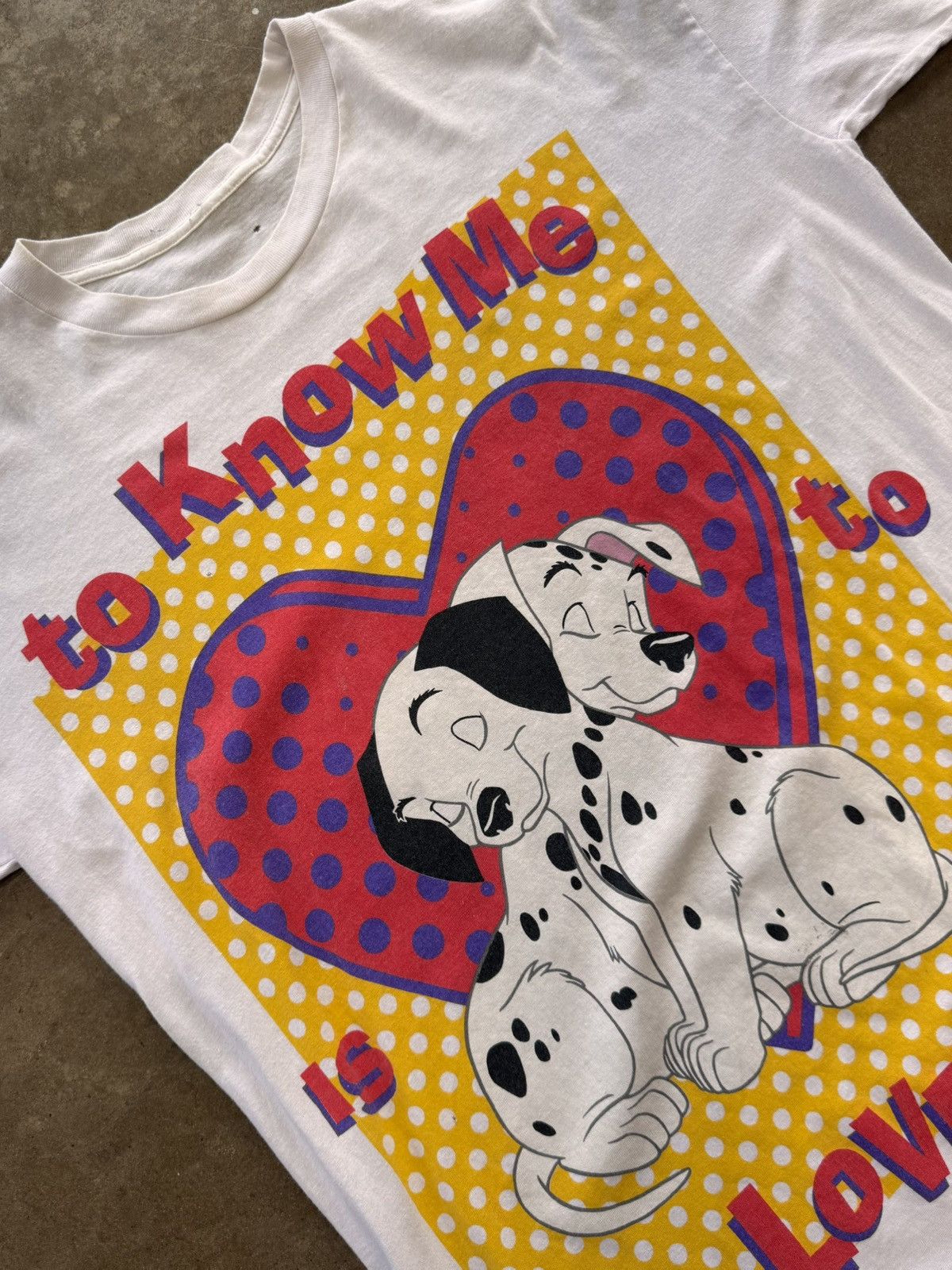 Vintage Vintage Disney 101 Dalmations to Know Me is to Love Me XXL Size US XXL / EU 58 / 5 - 1 Thumbnail