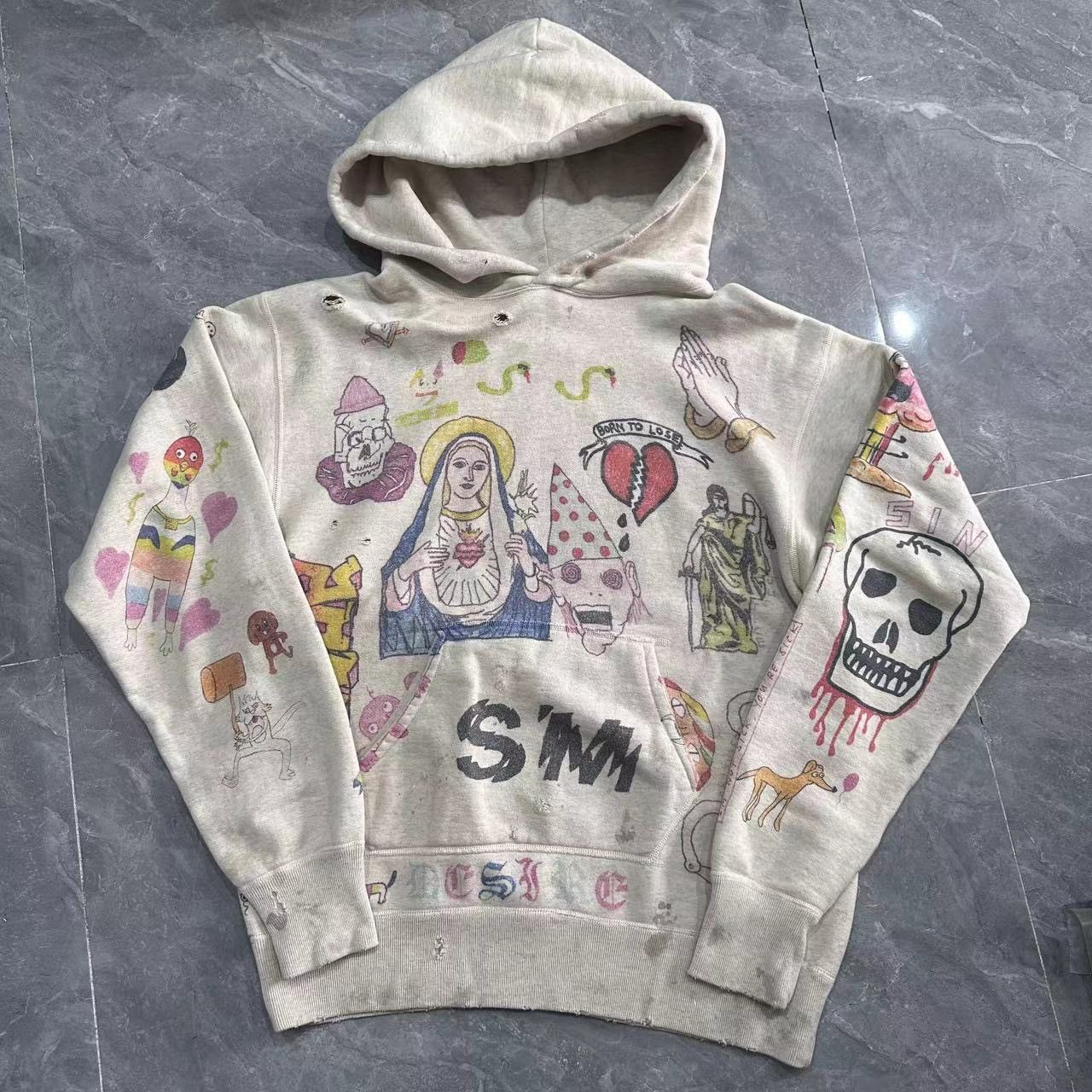 トップス SHERMER ACADEMY NYPD HOODIE Saint Michael Saint Michael x Shermer Academy “NYPD” Hoodie | Grailed